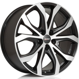 Диск литой Alutec W10X 18x8.0J/5x112 D66.6 ET53 Racing black front polished