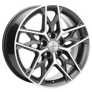 Диск литой Khomen Wheels KHW1709 (Optima) 17x7.0J/5x114.3 D67.1 ET50 Gray-FP