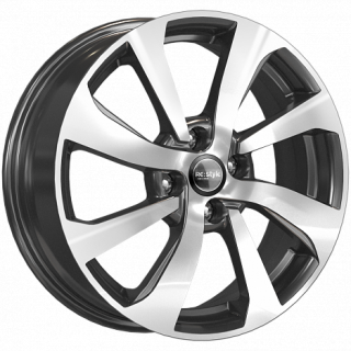 Диск литой КиК КС893 16x6.0J/4x100 D54.1 ET49 алмаз черный