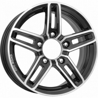 Диск литой КиК Дон алмаз черный 16x6.5J/5x139.7 D98 ET40