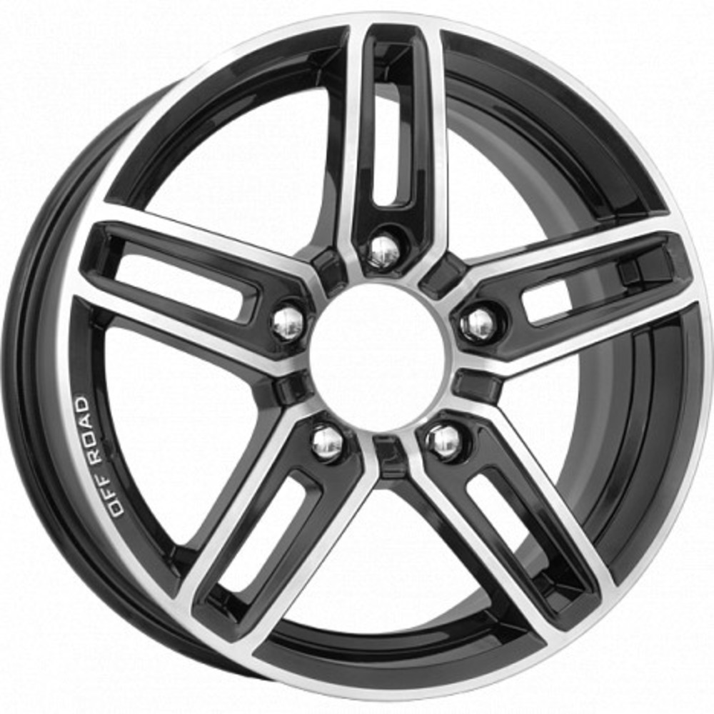 Диск литой КиК Дон алмаз черный 16x6.5J/5x139.7 D98 ET40 для CHEVROLET Niva