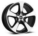 Диск литой BORBET CC 16x7.0J/5x115 D70.1 ET40 Schwarz polished matt