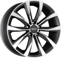 Диск литой MAK Wolf 17x7.5J/5x112 D57.1 ET47 Gun Metallic-Mirror Face