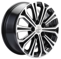 Диск литой Khomen Wheels 1610 16x6.5J/5x108 D63.3 ET50 Black-FP
