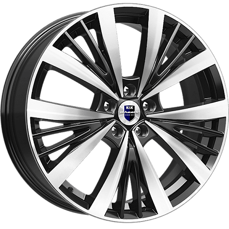 Диск литой КиК Марвел 19x7.5J/5x114.3 D60.1 ET35 алмаз чёрный