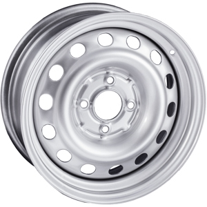 Диск штамп. EuroDisk 64E44Z 15x6.0J/4x114.3 D56.6 ET44 Silver