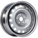 Диск штамп. TREBL 5210T 14x5.0J/5x100 D57.1 ET35 Silver