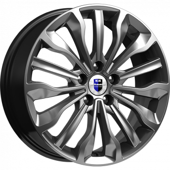 Диск литой КиК Атакама (КС756) 17x6.5J/5x108 D63.3 ET50 ДАРК ПЛАТИНУМ