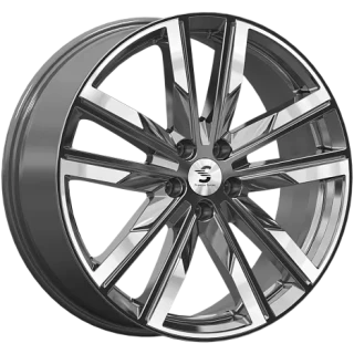 Диск литой Premium Series КР014 (Geely Tugella) 20x8.0J/5x108 D63.35 ET46 Diamond Gloss Graphite