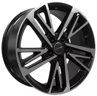 Диск литой Khomen Wheels KHW1815 18x8.0J/5x114.3 D64.1 ET40 Black-FP