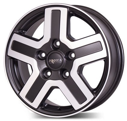 Диск литой Proma TY99 Bus 16x6.5J/5x118 D71.1 ET68 Алмаз матовый