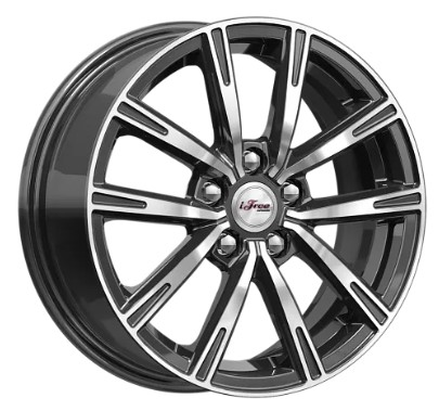 Диск литой iFree Драйвер 15x6.0J/5x100 D57.1 ET40 блэк джек