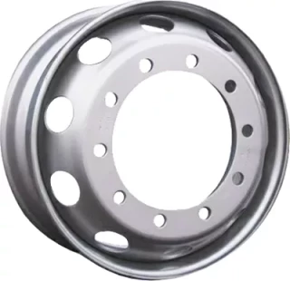 Диск штамп. Better 14мм 22.5x8.25J/10x335 D281 ET169 Sil