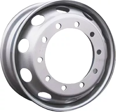 Диск штамп. Better 14мм 22.5x8.25J/10x335 D281 ET169 Sil