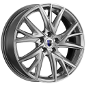 Диск литой КиК Кайлас 18x6.5J/5x114.3 D66.6 ET37 дарк платинум для NISSAN Qashqai +2