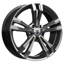 Диск литой КиК Каррера 18x7.0J/5x114.3 D60.1 ET35 дарк платинум