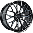Диск литой INCH GA8532 21x9.0J/5x114.3 D67.1 ET43 Gloss Black Machined Face