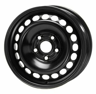Диск штамп. TREBL Nissan (X40008) Black 16x6.5J/5x114.3 D66.1 ET45 Black