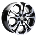 Диск литой Khomen Wheels KHW1711 (Haval F7/F7x) 17x6.5J/5x114.3 D64.1 ET40 Black-FP