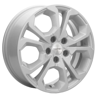 Диск литой Khomen Wheels KHW1711 (Ceed) 17x6.5J/5x114.3 D67.1 ET50 F-Silver