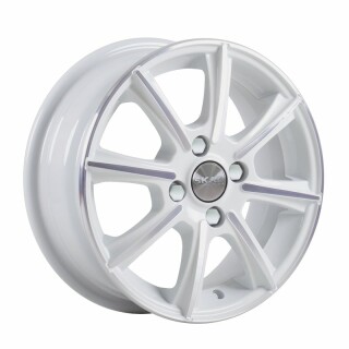 Диск литой СКАД Монако 14x5.5J/4x100 D67.1 ET38 алмаз белый