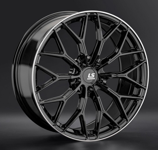 Диск литой LS Wheels FlowForming RC69 18x8.0J/5x108 D65.1 ET36 BKL