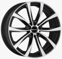 Диск литой MAK Wolf 17x7.0J/5x110 D65.1 ET41 Black mirror
