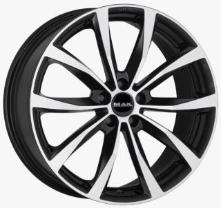 Диск литой MAK Wolf 17x7.0J/5x110 D65.1 ET41 Black mirror