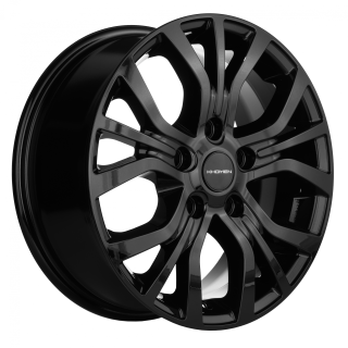 Диск литой Khomen Wheels KHW1608 (Multivan) 16x6.5J/5x120 D65.1 ET38 Black