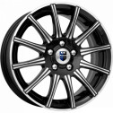 Диск литой КиК Сиеста (КС477) 13x5.0J/4x98 D58.5 ET38 алмаз черный