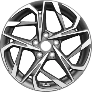 Диск литой Khomen Wheels KHW1716 (Evolute i-Joy) 17x7.0J/5x110 D67.1 ET40 Gray-FP