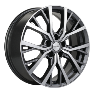 Диск литой Khomen Wheels 1806 18x7.0J/5x114.3 D67.1 ET38 Gray-FP
