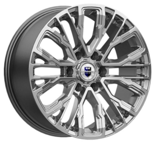 Диск литой КиК Кортес 19x8.5J/6x139.7 D106.1 ET30 дарк платинум