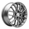 Диск литой Khomen Wheels KHW1506 (Logan) 15x6.0J/4x100 D60.1 ET40 Gray