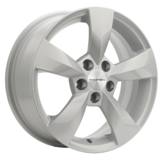 Диск литой Khomen Wheels 1504 15x6.0J/5x100 D57.1 ET38 F-Silver