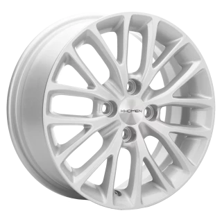 Диск литой Khomen Wheels KHW1506 (Logan) 15x6.0J/4x100 D60.1 ET40 F-Silver