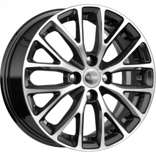 Диск литой КиК КС782 15x6.0J/4x100 D54.1 ET48 алмаз черный