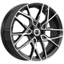 Диск литой КиК Вудроф 18x7.0J/5x114.3 D67.1 ET38 алмаз чёрный для JEEP