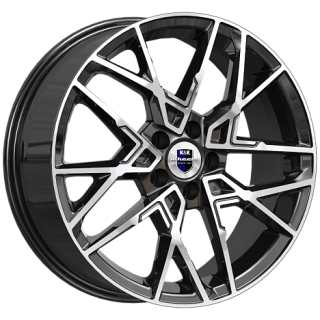 Диск литой КиК Вудроф 18x7.0J/5x114.3 D56.1 ET48 алмаз чёрный