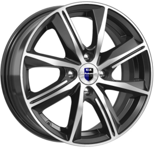 Диск литой КиК Арнар 16x7.0J/5x108 D67.1 ET40 алмаз чёрный