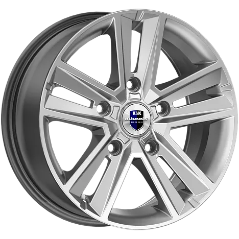 Диск литой КиК Арена (КС864) 16x6.5J/5x139.7 D98 ET40 дарк платинум