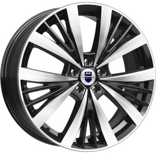 Диск литой КиК Марвел 19x7.5J/5x108 D67.1 ET45 алмаз черный