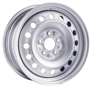 Диск штамп. EuroDisk 65J43H 16x6.0J/5x114.3 D67.1 ET43 Silver