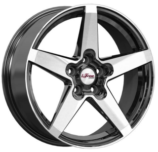 Диск литой iFree Токен 17x6.5J/5x108 D60.1 ET33 блэк джек