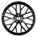 Диск литой Khomen Wheels KHW2005 (СX-7/SantaFe) 20x8.5J/5x114.3 D67.1 ET35 Black