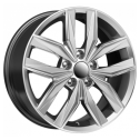 Диск литой КиК КС774 17x7.0J/5x114.3 D60.1 ET45 ДАРК ПЛАТИНУМ