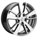 Диск литой Khomen Wheels 1704 17x7.0J/5x114.3 D67.1 ET38 Gray-FP