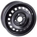 Диск штамп. EuroDisk 64A50C 15x6.0J/4x100 D60.1 ET50 Black