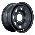 Диск штамп. Off-Road Wheels УАЗ 15x8.0J/5x139.7 D110 ET-25 Черный
