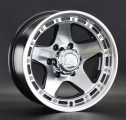 Диск литой LS Wheels 870 16x8.0J/6x139.7 D106.1 ET-10 BKF